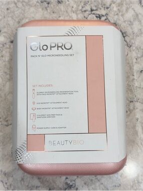 New GloPRO Pack N’ Glo Microneedling Set by Beauty Bio